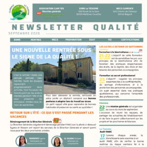 Newsletter de Septembre 2026